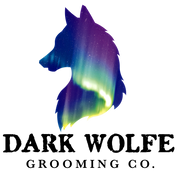 Dark Wolfe Grooming Co logo